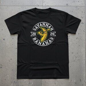 Savannah Bananas Baseball Graphic T-Shirt – Funny Banana Sports Tee